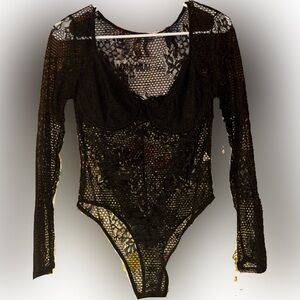 Lacey Black Lingerie